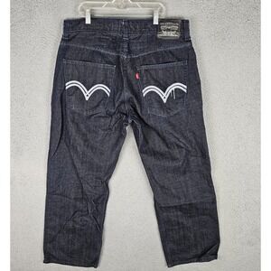 Levi's 569 The Original Jeans Mens 36x32 Y2K Wash Loose Fit Straight Leg